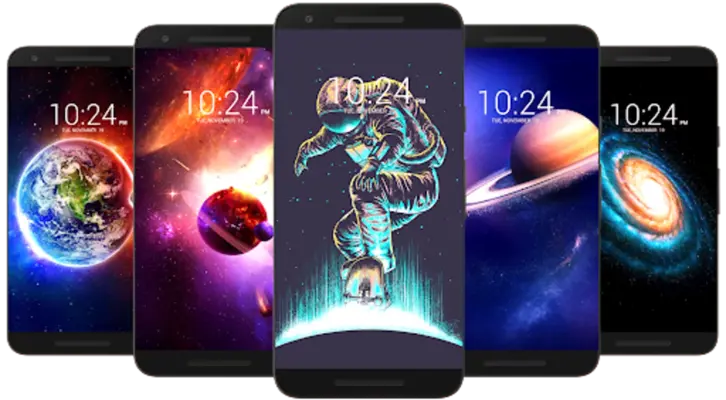 Space & Galaxy Wallpaper HD android App screenshot 4