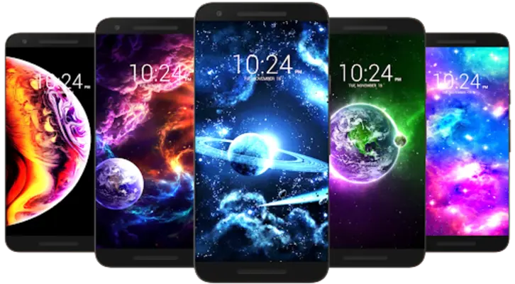 Space & Galaxy Wallpaper HD android App screenshot 5