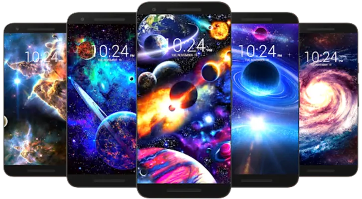 Space & Galaxy Wallpaper HD android App screenshot 6